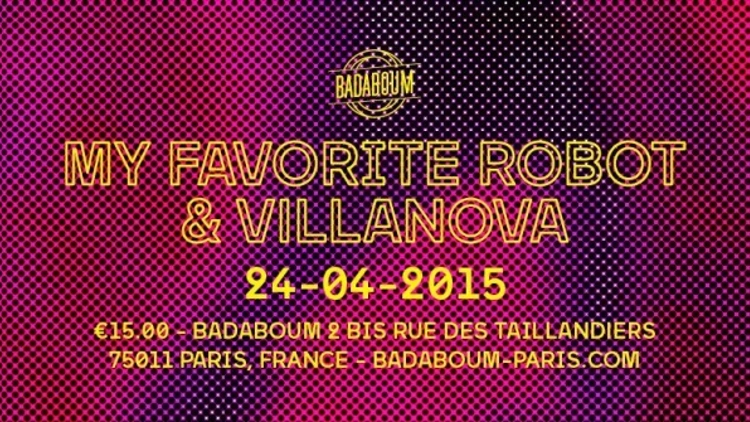 VLNV présente My Favorite Robot + Villanova