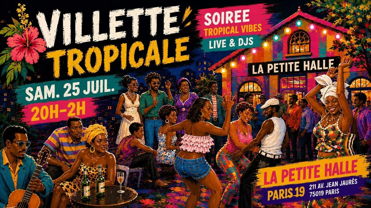 Villette Tropicale spécial été '26 I Live & Djs