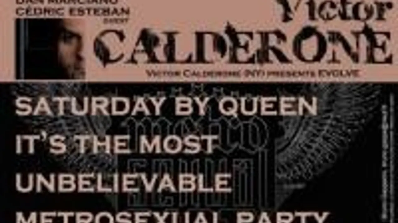Saturday - The Metrosexual Party