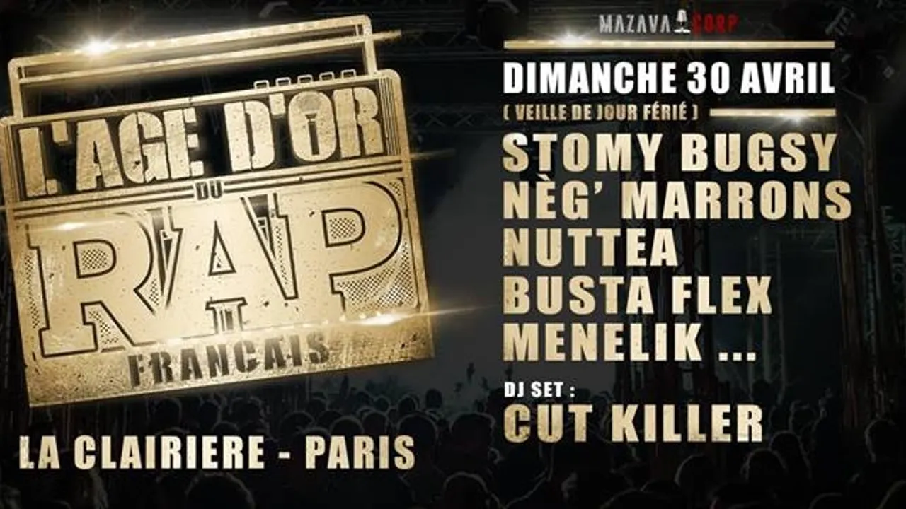 Annulé - L'Age d'Or du Rap Français
