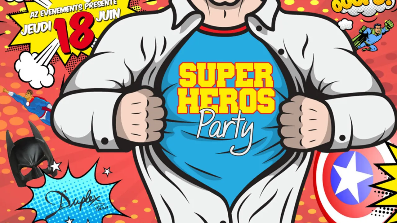 SUPER HEROS PARTY