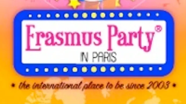 Erasmus Party in Paris