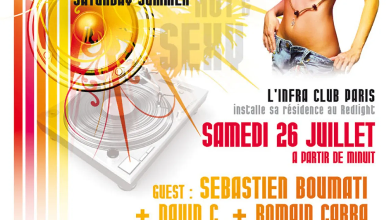 INFRA ROUGE SATURDAY SUMMER