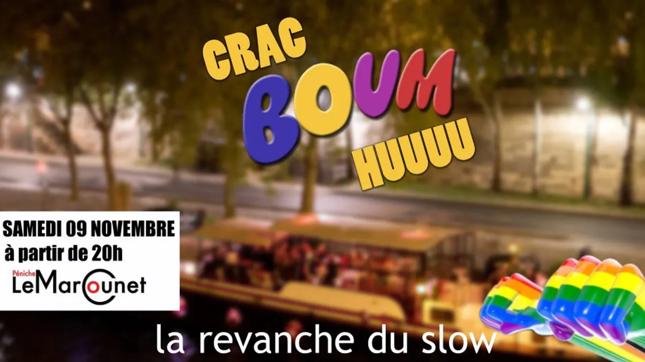 Soirée DJ "Crac Boum Huuuuuu"