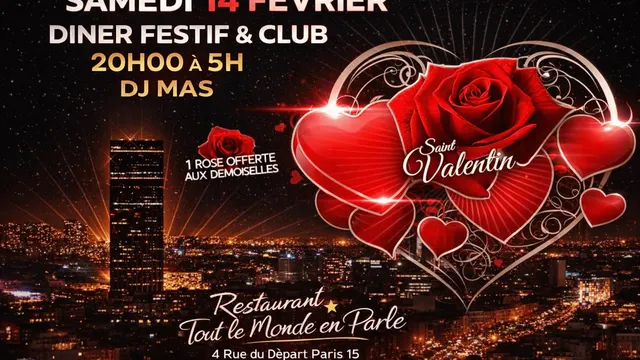 Saint Valentin sur les toits de paris
