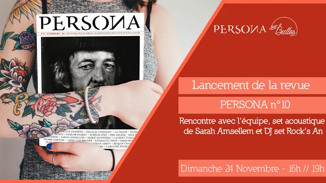 Lancement de la revue PERSONA n°10