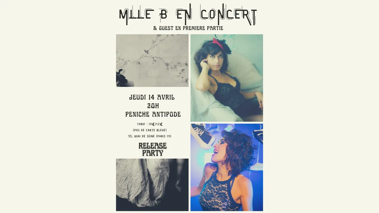 MLLE B - RELEASE PARTY
