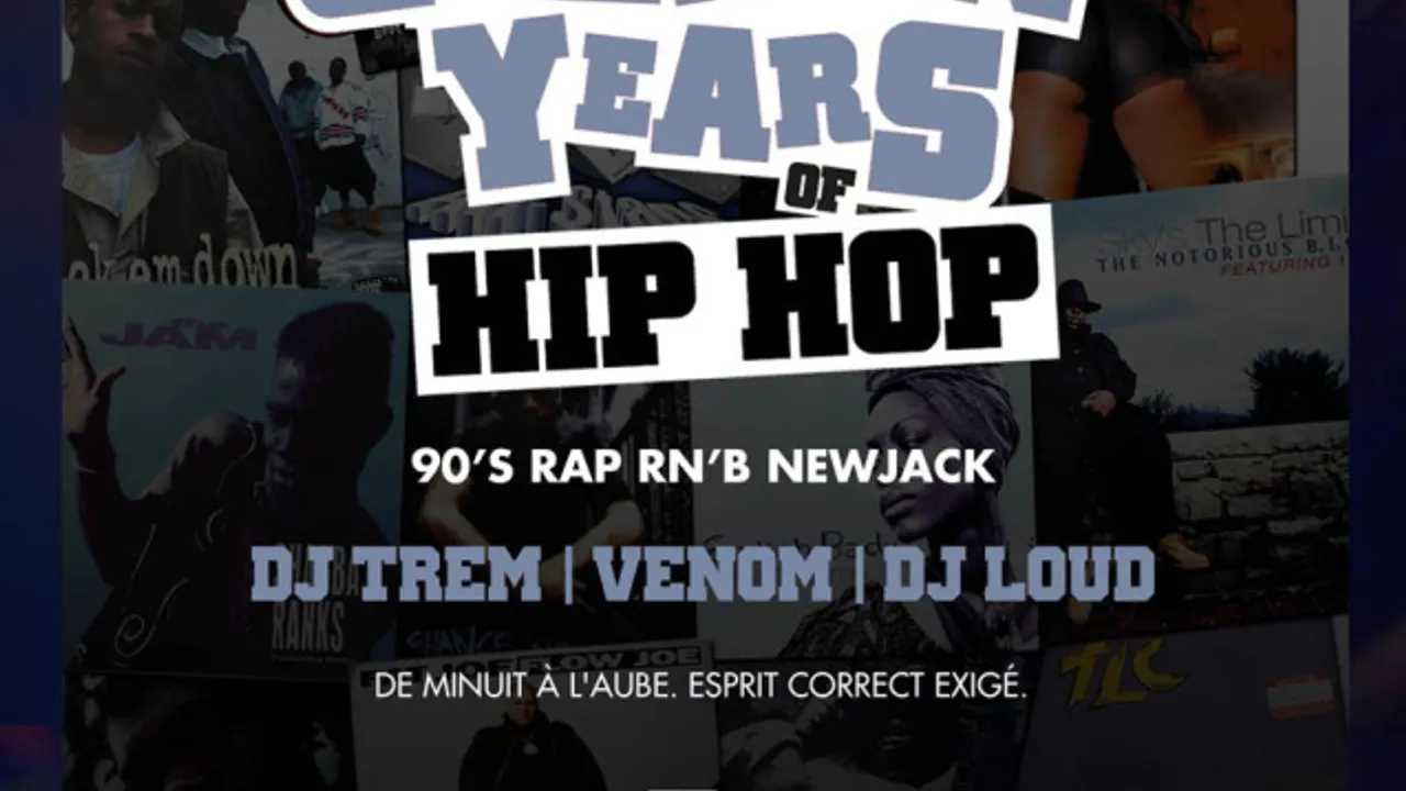 Golden years of hip-hop