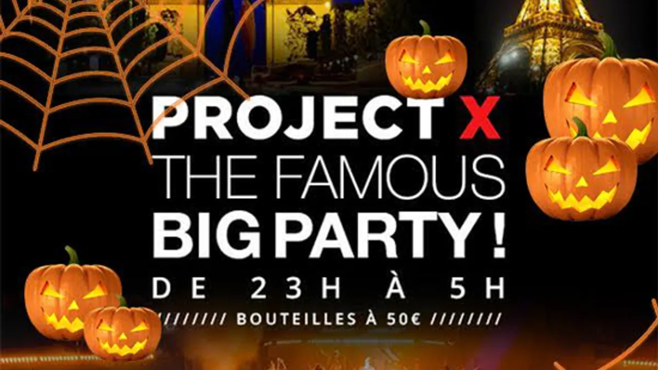 PROJET X HALLOWEEN : PLUS DE 2000 VAMPIRES ! ( 2 SALLES, 2 AMBIANCES ) THE BIG PARTY