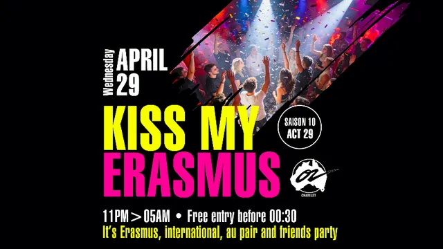 Kiss my Erasmus @ Café OZ