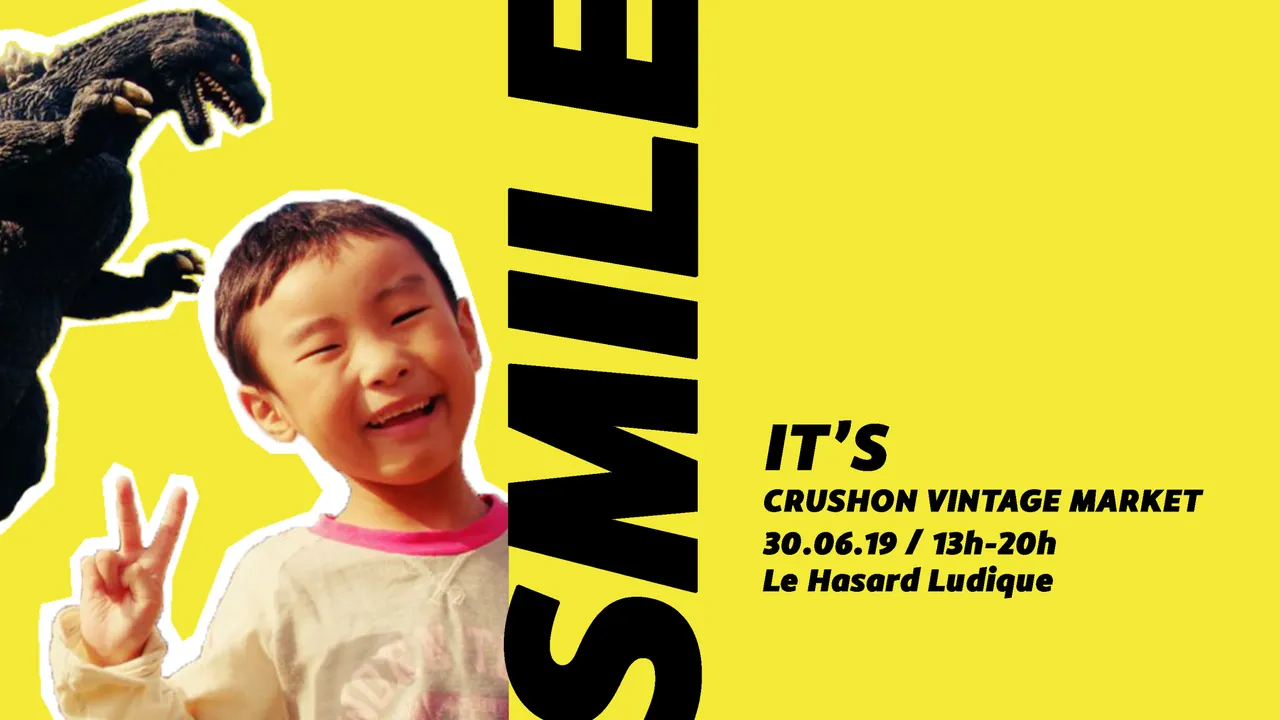 Vintage Will Make You Smile - CrushON x Le Hasard Ludique