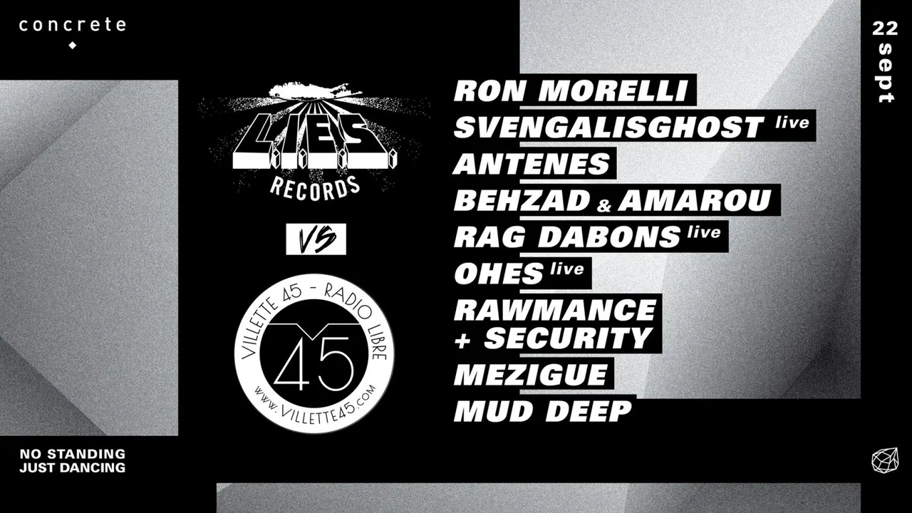 Concrete [Villette 45 X LIES Records]