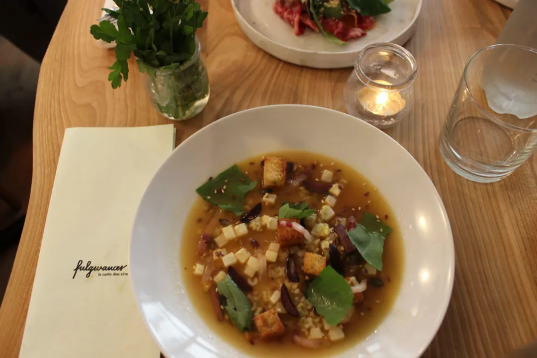 Fulgurances, l'Adresse Restaurant Paris
