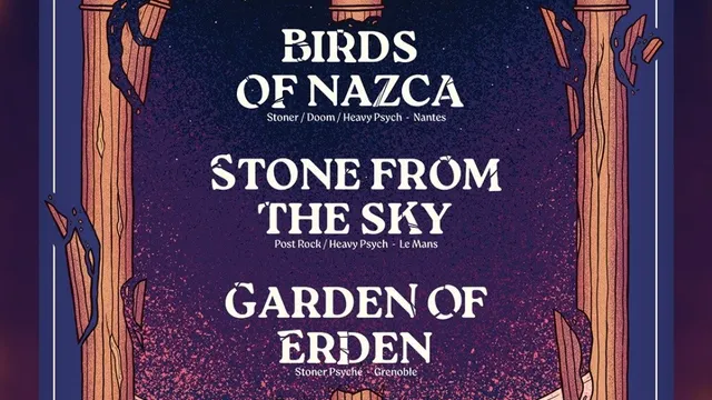 Birds Of Nazca, Stone From The Sky, Garden Of Erden au Klub