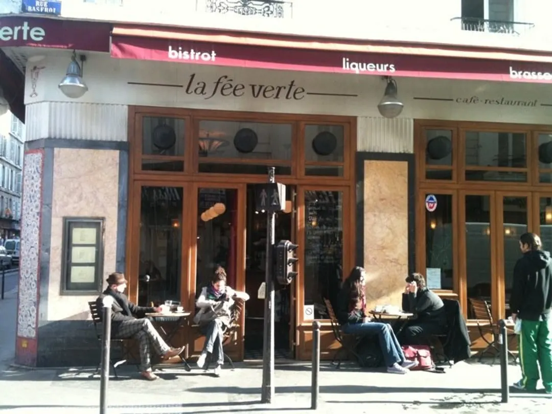 La Fée Verte Restaurant Bar paris