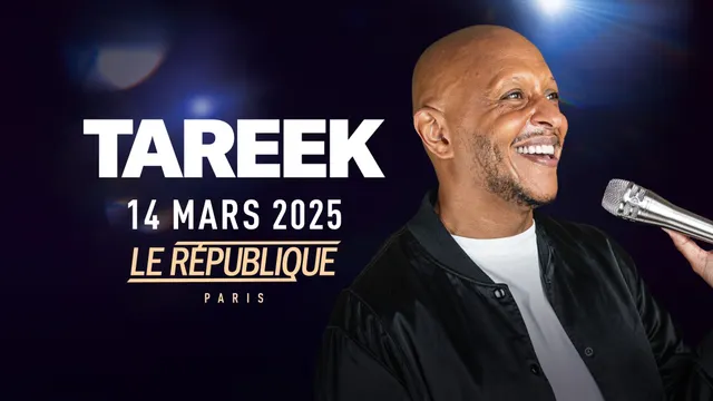 Tareek au République avec son One man show à Paris le 14/03