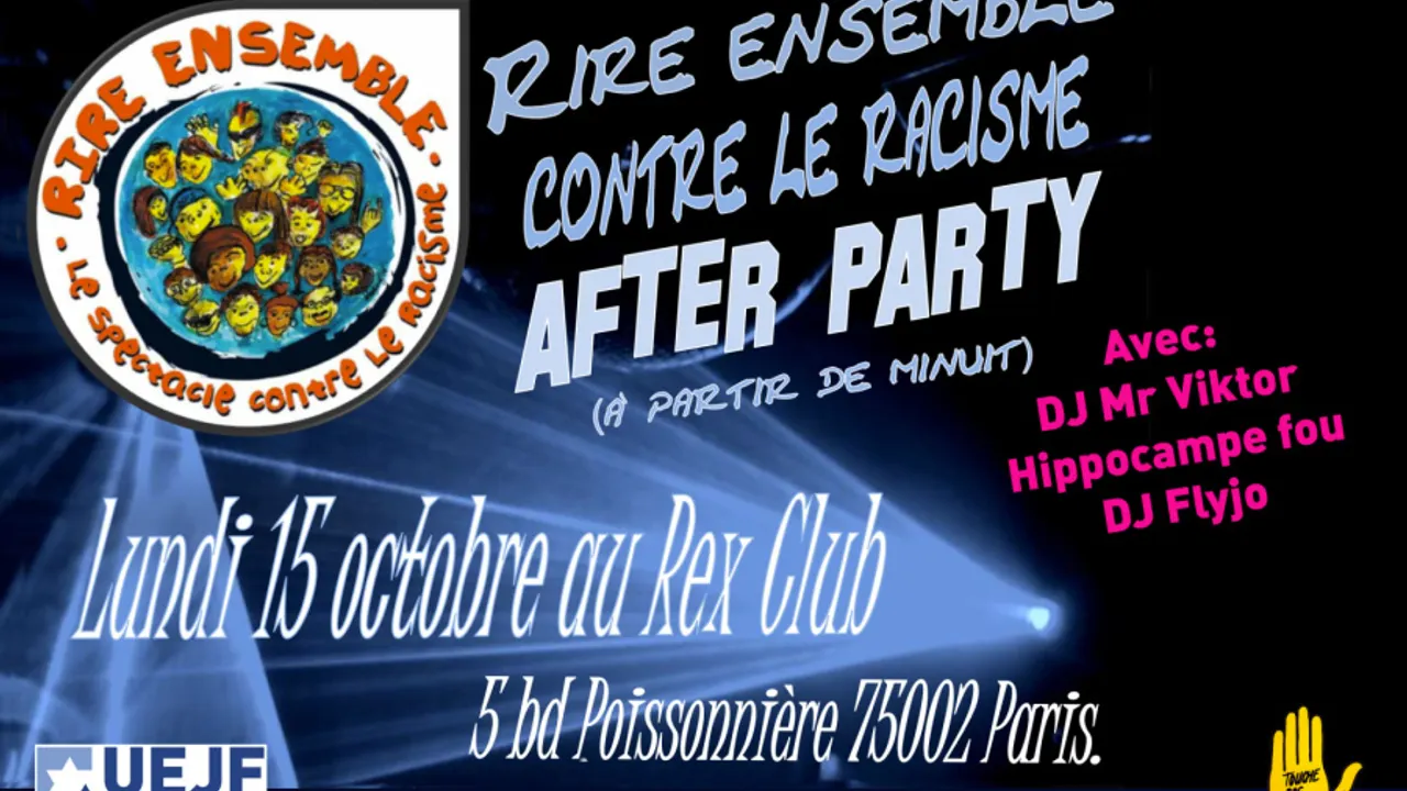 Rire ensemble contre le Racisme 2012 - After Party