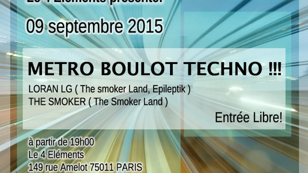 Métro, Boulot, Techno