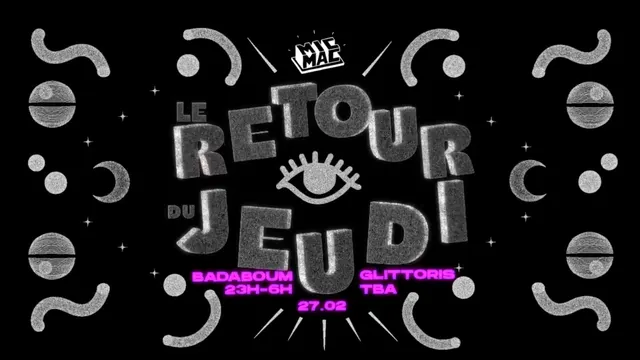 Mic Mac présente : Le Retour du Jeudi w/ Glittoris & guest TBA