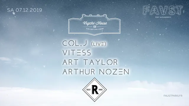 RESET Paris x Vryche House au Faust !