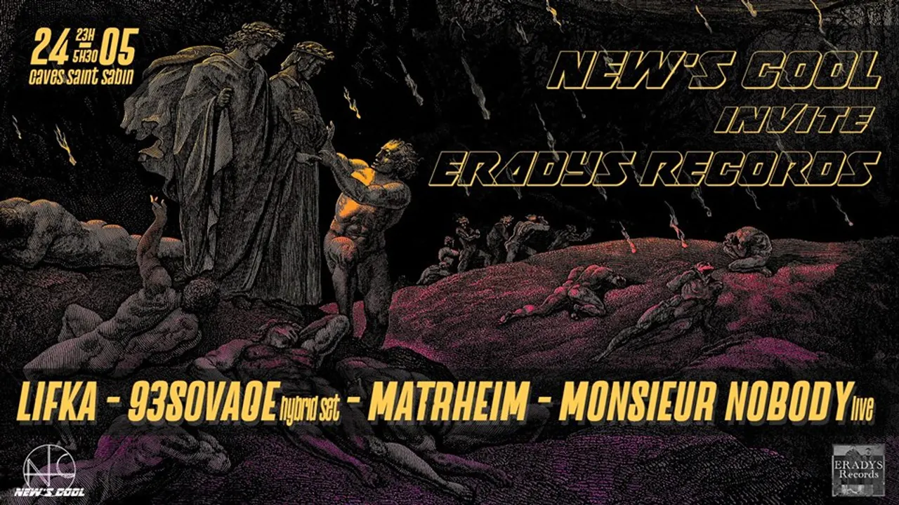New's Cool invite Eradys Records