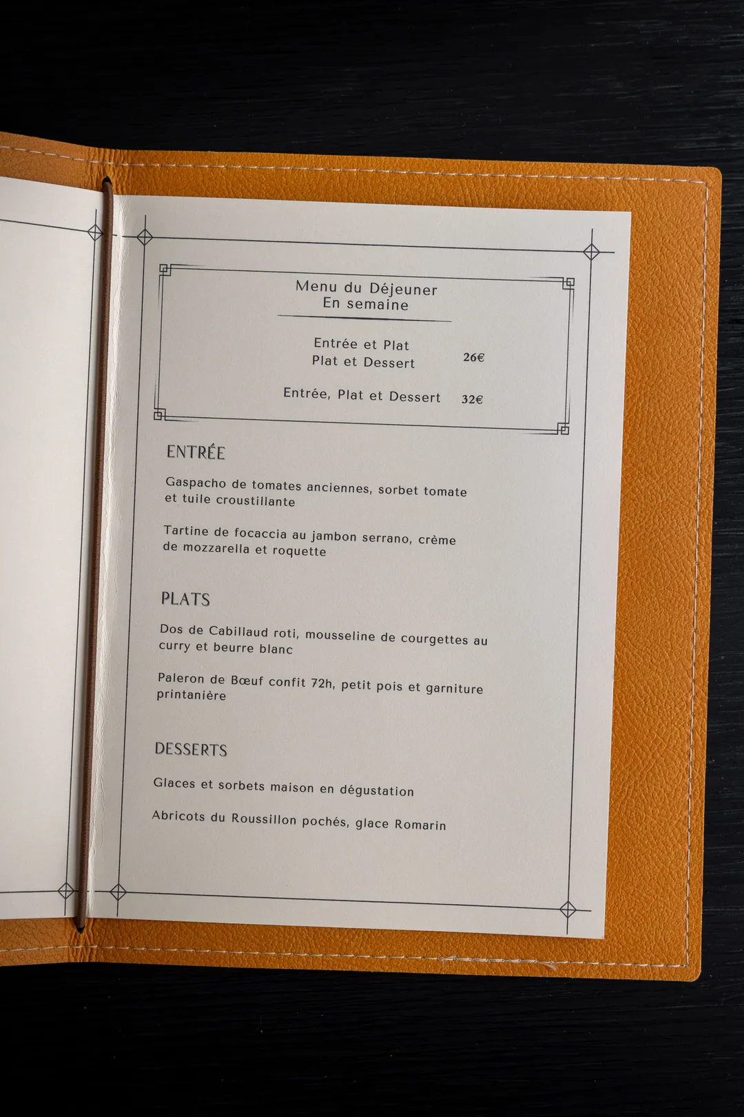 La Chaise Haute Restaurant Paris