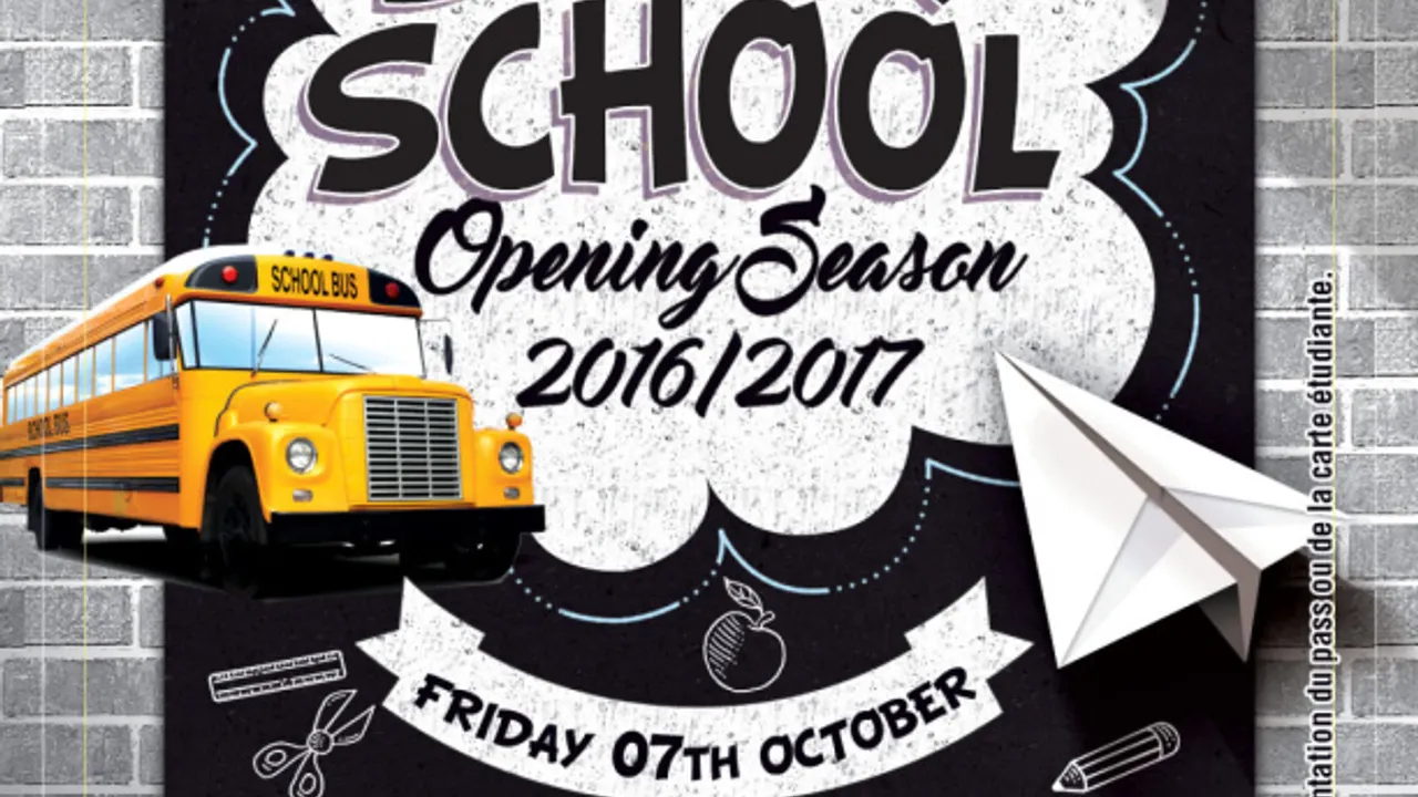 BACK TO SCHOOL - SAM ONE LIVE