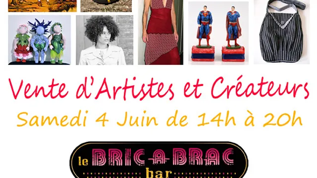 Vente d'Artistes & Créateurs @ Bric à Brac bar