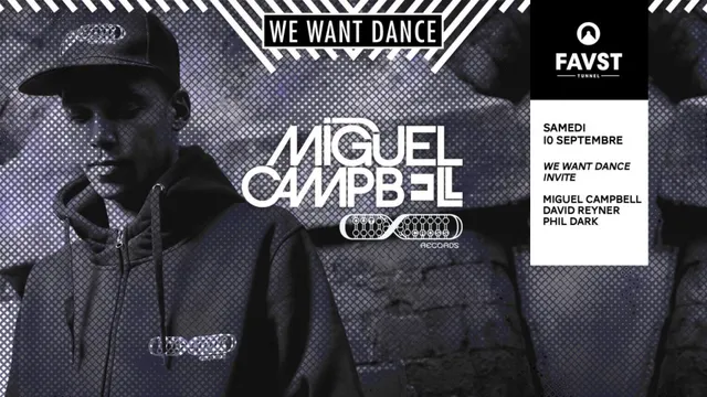 Faust x We Want Dance : Miguel Campbell, David Reyner, Phil Dark
