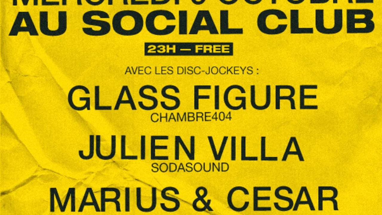 FRESH SODA avec Glass Figure, Julien Villa , Bantaam & Kohle, Marius & Cesar