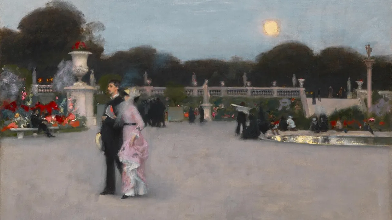 John Singer Sargent Éblouir Paris