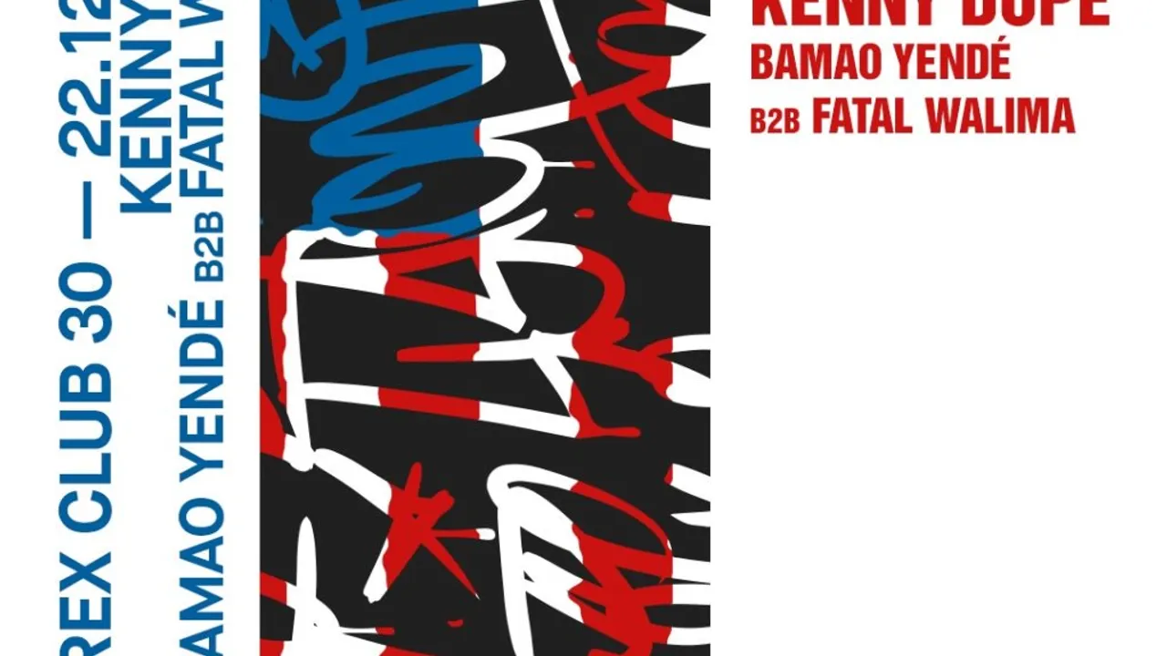 Rex Club 30 Présente: Kenny Dope, Bamao Yendé b2b Fatal Walima