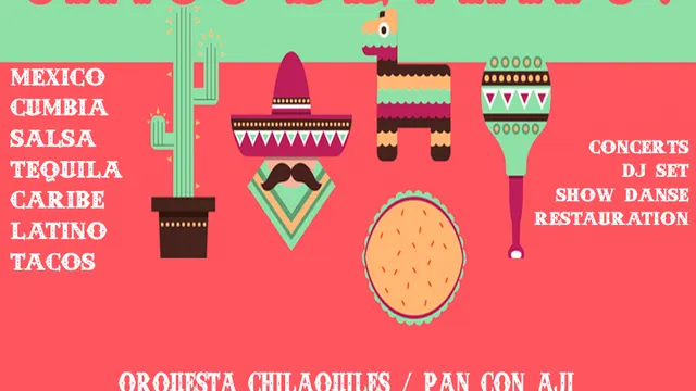 Bal Latino spécial México Cinco de Mayo !