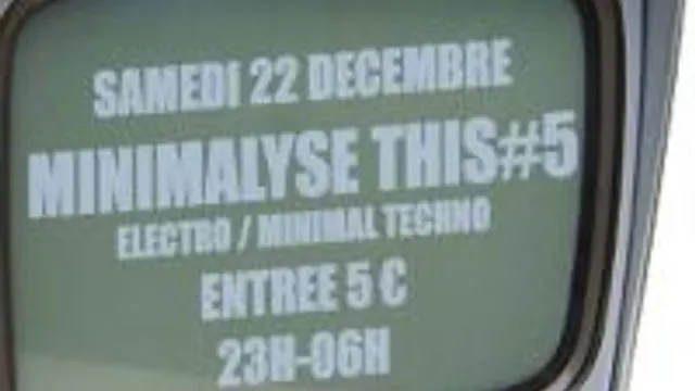 Minimalyse This #5