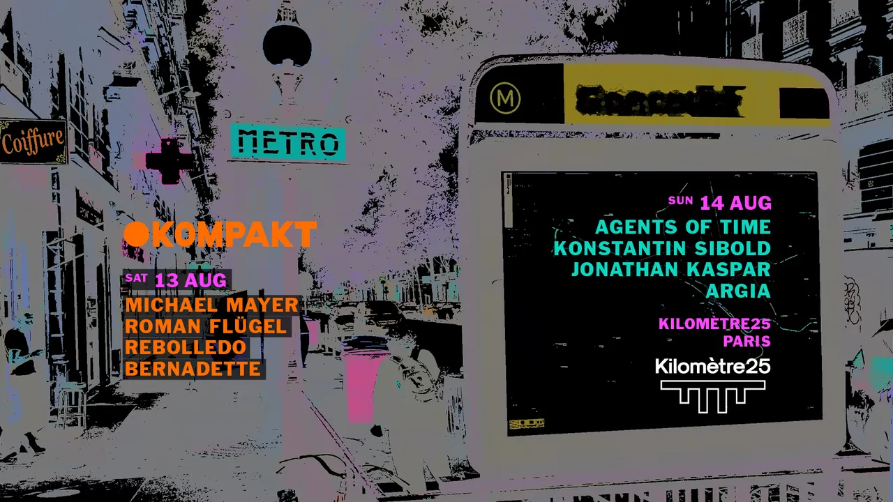 Kompakt x Kilomètre25 : Agents Of Time, _ Jonathan Kaspar & Argia