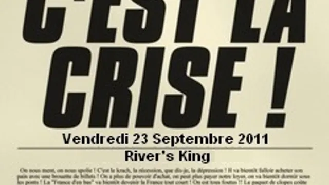 C'est LA CRISE !