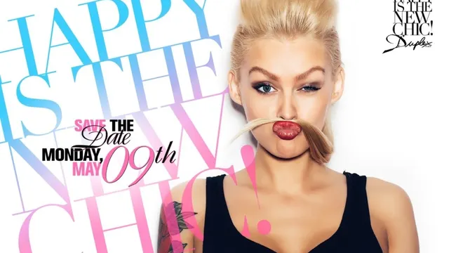 HAPPY IS THE NEW CHIC