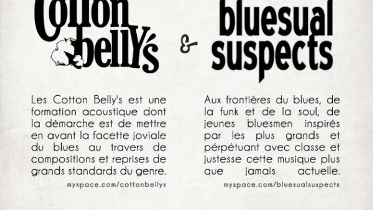 Acoustic & Electric Bluesy Night aux Disquaires