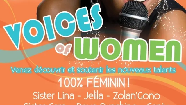 soirée tremplin féminin VOICES of WOMEN