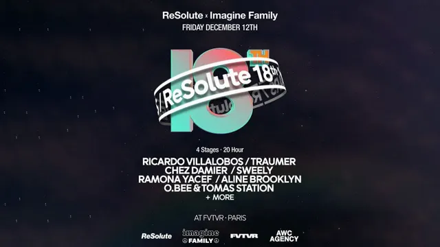 NY Resolute B-Day in Paris : Ricardo Villalobos, Traumer, Sweely, Chez Damier & More