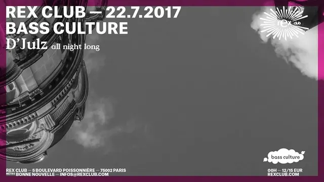 Bass Culture 20th Birthday Part 4 | D'Julz all night long