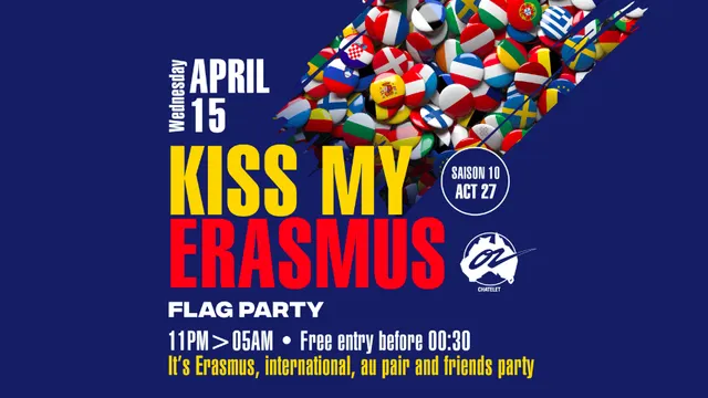 Kiss my Erasmus @ Café OZ