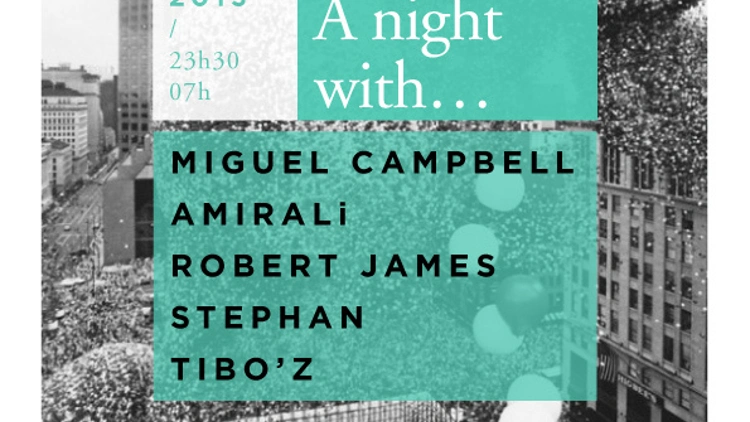 A Night With... Miguel Campbell, Amirali, Robert James, Stephan, Tibo'z