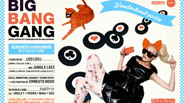 big bang gang party ..wonderland night