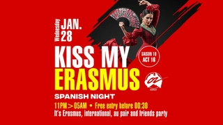 Kiss my Erasmus @ Café OZ