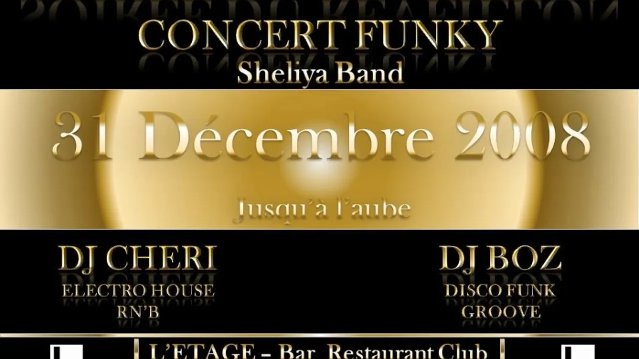 Réveillon 2008 à L'Etage