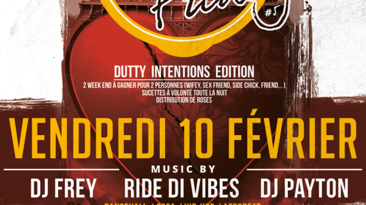 Up Like Friday #5 - Dutty Intentions