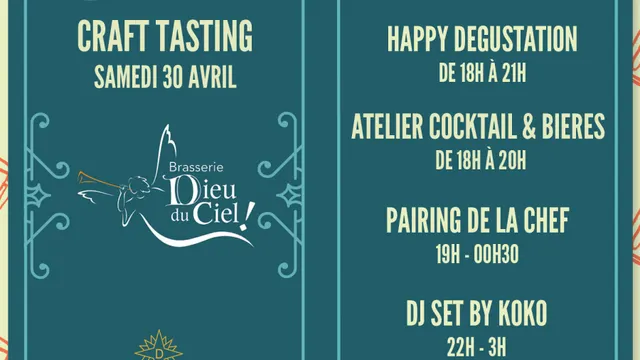 PARIS BEER WEEK #3 // CRAFT TASTING by Dieu Du Ciel