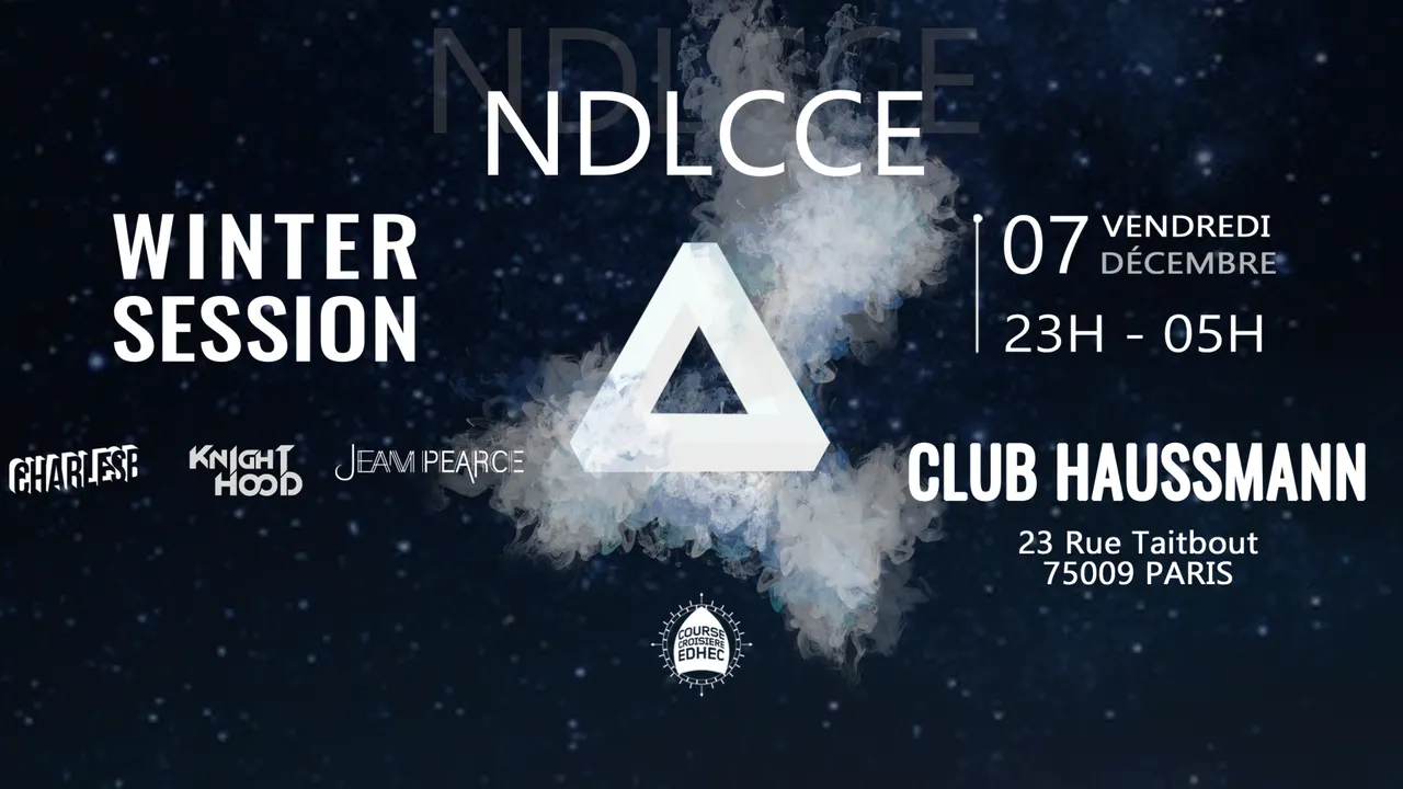 Nuit de la CCE - Winter Session 2018