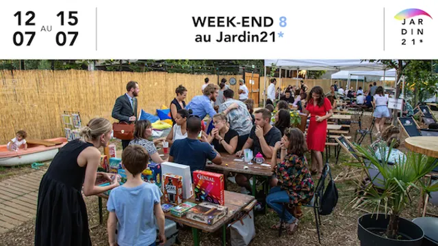 Week-end 8 au Jardin21*